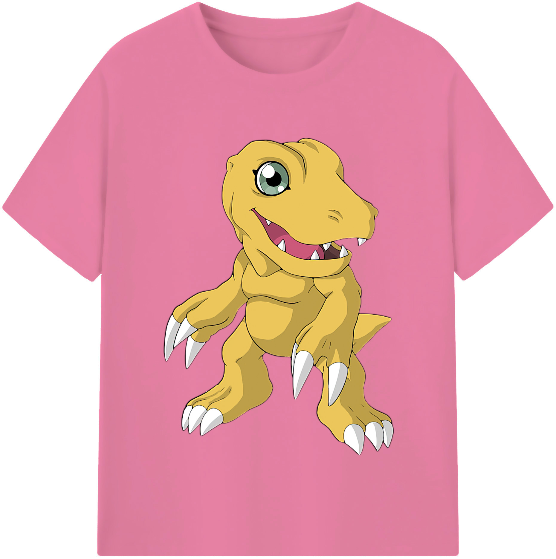 （画像用） Digimon デジタルモンスター/デジモン 綿100％半袖Tシャツ（フロントプリント）